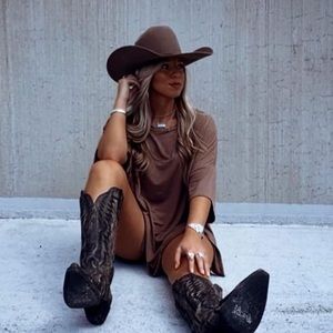 American Hat Co Pecan 6 3/4 Cowboy Hat